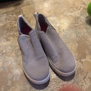 Gray Slip-On women Shoes